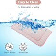 thumbnail image 3 of Dog Cooling Mat Dog Cooling Pad Self Cooling Blanket, Washable Cooling Mat for Dogs, Pet Cooling Mat Keeps Pets Cool in Summer Heat, Resuable Cooling Mat 28x22inch/70x55cm, 3 of 5