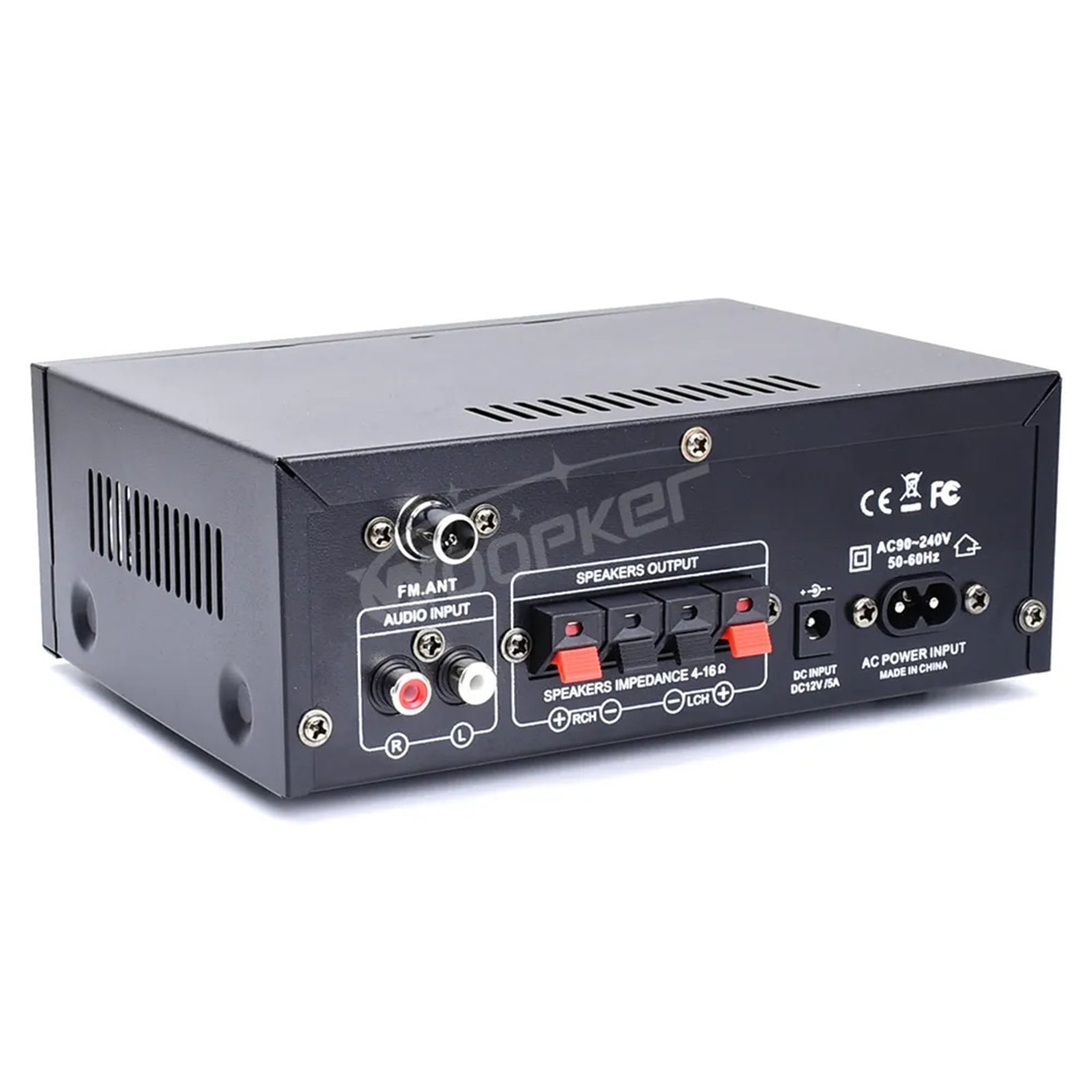 AK45 HiFi Digital Amplifier Max Power 90Wx2 Channel 2.0 Surround Sound AMP Speaker for Home Car ,Bass Treble Control