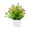 Pink, variant on Artificial Potted Plant Mini Anti-Fade Easy Care Realistic No Watering Decorate UV-resistant Table Centerpiece Potted Artificial Plant Home Decor