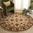thumbnail image 2 of SAFAVIEH Antiquity Carmella Oriental Wool Area Rug, Gold, 6' x 6' Round, 2 of 12