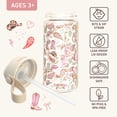 thumbnail image 2 of Bentgo Kids Water Bottle - Leak-Proof, Durable Tritan PFAS- & BPA-Free 15 fl oz, Kids/Toddlers Ages 3+ for School & Sports; Bite & Sip Spout, Carrying Handle, Dishwasher Safe (Cowgirl Dreams), 2 of 8