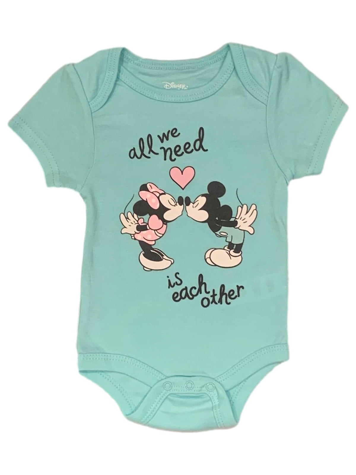 Disney Minnie Mouse 3 Pack Bodysuit Set (Baby Girls)