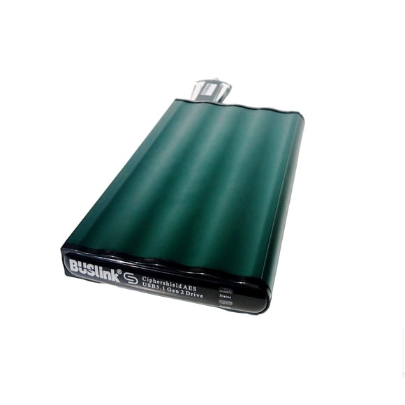 Unidad SSD BUSlink CipherShield USB 3.1 Gen 2 FIPS 140-2 de 500 GB