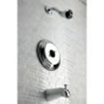 thumbnail image 4 of Kingston Brass KB3631TLH Tub and Shower Trim Only Without Handle, Polished Chrome, 4 of 5