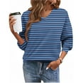 thumbnail image 6 of Fall Fashion Sweatshirt for Women V Neck Long Sleeve Pullover Top Dressy Casual Blouses Fall Winter Outfits, 6 of 6