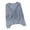 *Blue, variant on ClodeEU Women's V Neck Button Down Long Sleeve Cropped Knit Hooded Cardigan,Casual Solid Color Sweater Tops ,Women's Plus Free Size