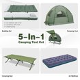 Goplus 1Person Compact Portable PopUp Tent/Camping Cot w/ Air