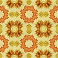 thumbnail image 1 of Ahgly Company Machine Washable Indoor Square Transitional Neon Orange Area Rugs, 6' Square, 1 of 7