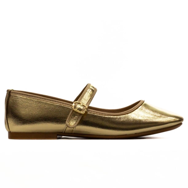 Flats Zmexico para Mujer 1618 dorado 24