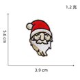 thumbnail image 4 of Un juego de 15 pegatinas de tela para árboles de Navidad, ropa festiva, apliques de tela bordados, pegatinas de muñeco de nieve, 4 of 4