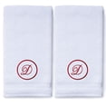 thumbnail image 3 of Monogrammed Hand Towels for Bathroom Kitchen Makeup | Personalized Gift for Wedding-Bridal | Custom Luxury Turkish Towel | Spa Collection, Oversized, 16 X 30 Inch, Set of 2, 3 of 3