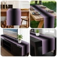 thumbnail image 6 of Purple Black Ombre Table Runner 108 Inches Long, Modern Gradient Abstract Art Kitchen Coffee Dining Table Decoration for Home Party Birthday Wedding Home Decor 13x108 Inches, 6 of 8
