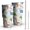 White Dinosaurs Geometric, variant on 30oz White Dinosaurs Label Pattern Tumblers Stainless Steel Tumbler with Lid and Straw,Vacuum Insulated Double Wall Travel Tumbler Cups Mug with Cleaning Brush for Coffee,Tea