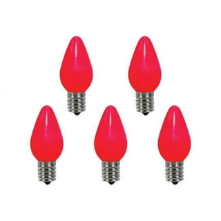 C7 red replacement bulbs deals