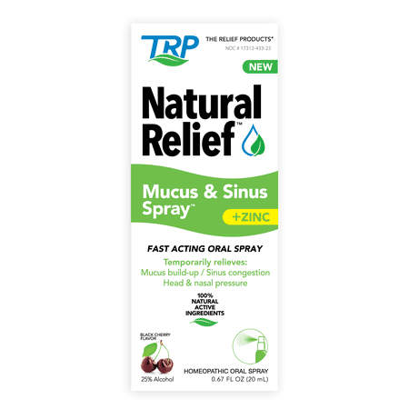 Natural Relief, Mucus & Sinus, Oral Spray, 0.67 fl oz