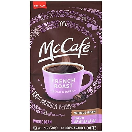 McCafe French Roast Whole Bean Coffee, 12 Oz Bag