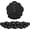 Black, variant on TECKNET BASICS Cloud Ergonomic Mouse Pad with Wrist Rest, Memory Foam Support & Non-Slip Base for Pain Relief, Office & Gaming, Rainbow