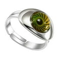 thumbnail image 4 of Mood Rings Changeable Color Temperature Emotion Feeling Fashion Cute Costume Props Multiple Shapes Christmas for Women Men Gift eye, 4 of 6