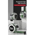 thumbnail image 2 of Tape Measure High-Precision Tape Measure Fluorescent Color Double-Sided Ruler Band with Transparent Shell Metal Axis Scale is Clear, Fall-Proof and Wear-Resistant, Suitable for Many, 2 of 8
