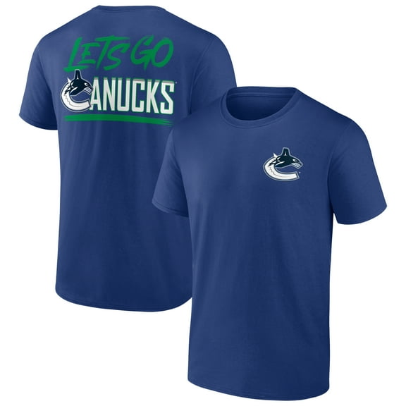 Men's Royal Vancouver Canucks Bring It T-Shirt
