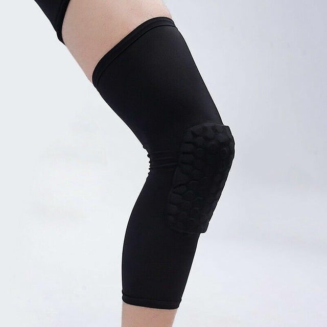 Rodillera deportiva transpirable Rótula Elástica Protector Brace Support BaloncestonegroXL