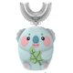 thumbnail image 3 of Cepillo de dientes eléctrico sónico para niños en forma de U, recargable por USB, 360 grados, automático, dibujos animados, luz azul, IPX7, 3 of 5