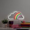 thumbnail image 1 of Merkury Innovations 15" Rainbow Cloud LED Neon Wall Sign, 1 of 5