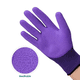 thumbnail image 4 of 2 Pares Guantes Protectores De Jardineras De Jardinería Malubero Morado y Verde, 4 of 5