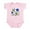 Petal Pink, variant on CafePress - Good Looks From Godmother Infant Bodysuit - Baby Light Bodysuit, Size Newborn - 24 Months