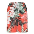 thumbnail image 6 of WAENQINLA Hawaiian Palm Tree Print Swim Trunks for Men Tropical Vacation Beach 2 in 1 Board Shorts Casual Summer Shorts ,Size S-2XL, 6 of 7