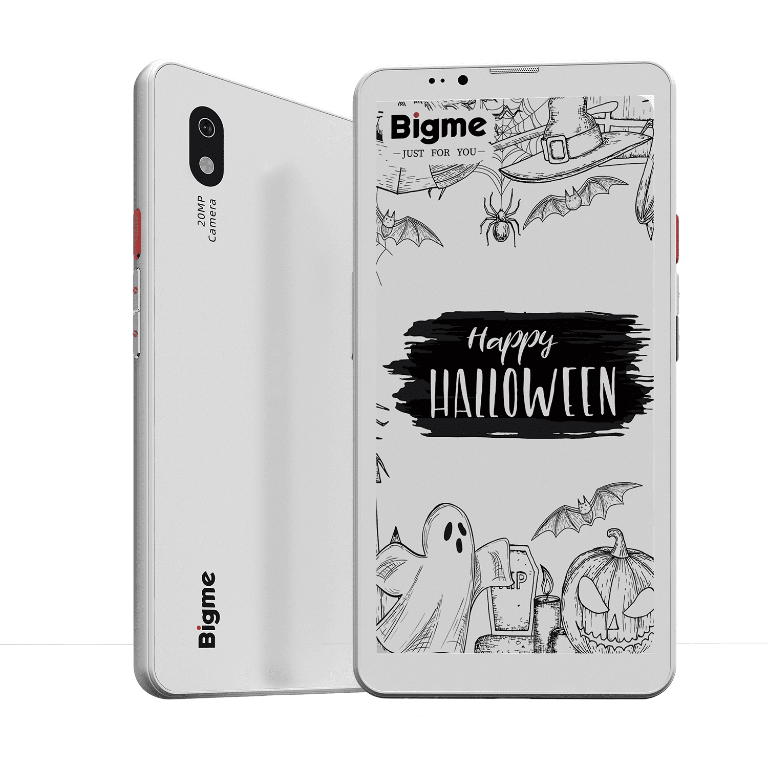 HiBreak Pro 6.13 inch Epaper Cell Phone with Android 14 OS, 8GB RAM, 256GB Storage