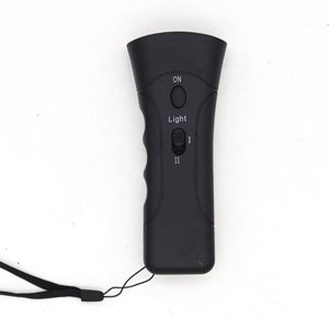 Handheld Anti Barking Device Rechargeable Ultrasonic Dog Barking Deterrent Device Dog Training Stop Barking for Dog Indoor Outdoor Anti-Barking Device