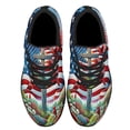 thumbnail image 2 of ChriStan Cross Cardinal American flag Shoes Sneakers Black Size 7.5, 2 of 7