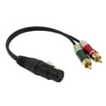 thumbnail image 1 of Cable de sonido estéreo CUTICAT XLR a 2 RCA 30 cm, 1 of 7