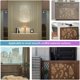 thumbnail image 5 of 4 láminas de calcomanías para muebles con diseño de hojas de helecho, 15 x 30 cm (6 x 12 pulgadas), con efecto dorado. Adhesivo UV autoadhesivo para decoración de paredes y manualidades., 5 of 7