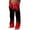 Red, variant on ZVNAΖH Mens Flame Print Pants Sweatpants Drawstring Elastic Waist Straight Leg with Pockets Casual Party Halloween