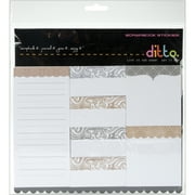 Ditto Stickies-Flourish - Neutrals