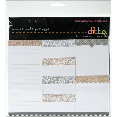Ditto Stickies-Flourish - Neutrals