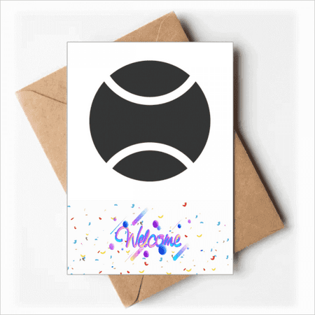 Baseball Sport Simple Geometry Pattern Welcome Back Greeting Cards Envelopes Blank