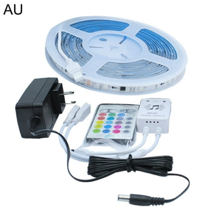 

Mpeace 10m Rainbow RGB Color Waterproof Remote Control LED Strip Lights with Sync Music
