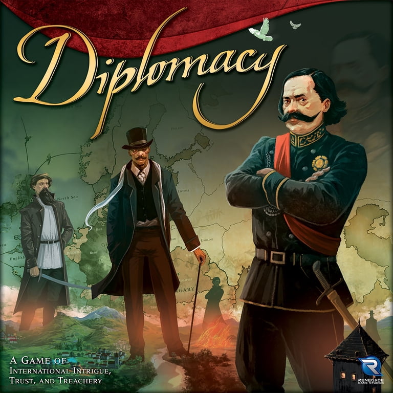 Diplomacy - Renegade, Europe 20th Century Strategy Board Game of