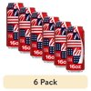 (6 pack) Coca-Cola Soda Pop Can, 16 fl oz
