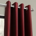thumbnail image 2 of Half Price Drapes Ruby Grommet Faux Dupioni Silk Room Darkening Curtains (1 Panel), 50WX 108L, 2 of 6