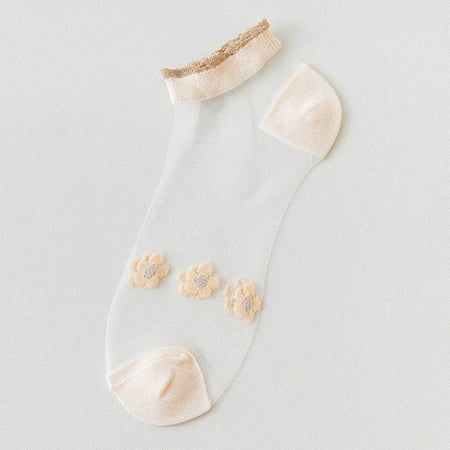 

XMMSWDLA Socks Deals Clearance Fashion Women Mesh Ladies Breathability Patchwork Thin Socks Women’s Stockings