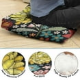 thumbnail image 6 of 22 Inch Boho Meditation Cushion, Dutch Velvet Square Floor Pillow for Yoga and Reading, 6 of 7