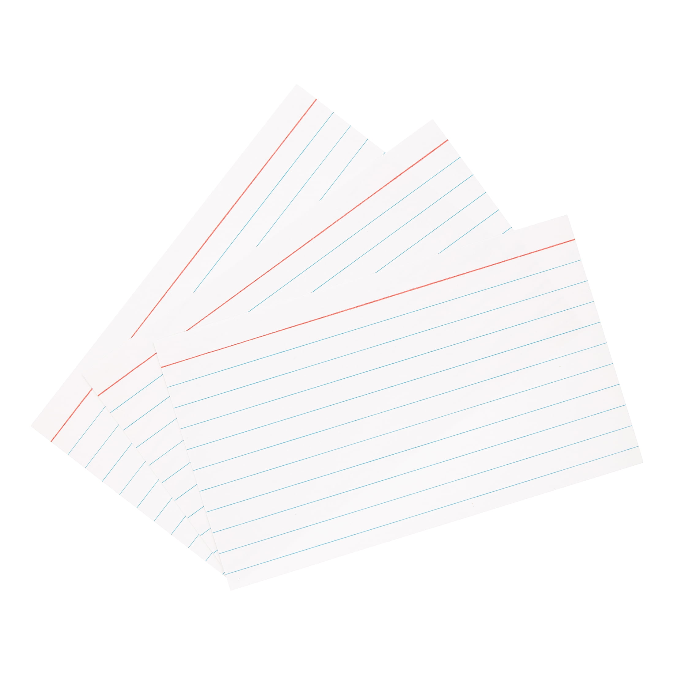 Pen+Gear Ruled Index Cards, 3" x 5", White, 100 Count