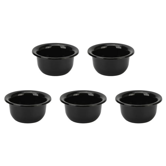 cuencos de espuma para barba, portátiles, duraderos, de superficie brillante, prácticos para el hogar.