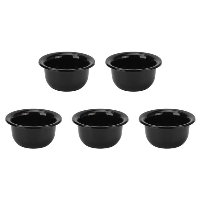 cuencos de espuma para barba, portátiles, duraderos, de superficie brillante, prácticos para el hogar.