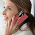 thumbnail image 7 of Decase for Samsung Galaxy S24,Galaxy S24 Wallet Case Built-in Mirror Makeup & 4 Card Slots Holder Military Grade Rugged Cover Case with Camera Lens Protector,Red, 7 of 7