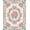 Pink, Pattern 7, variant on ODIKA 4'x6' Machine Washable Non-Slip Area Rug, Rosy Vine High Traffic Rug, Pink, 233170